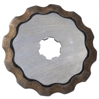 Placă cuţit cu întăritură