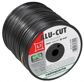 Fir de tăiere ALU-CUTLINE 2.7*2.7MM/214M