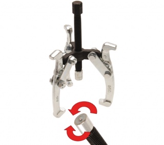 Presă rulmenţi 3 gheare 100 mm