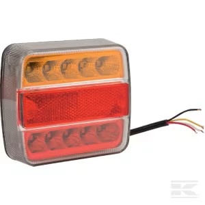 LAMPA SPATE LED 12/24V 100X40X100MM