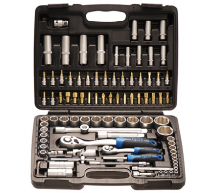 Trusa tubulare 94 buc 1/4 + 1/2