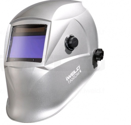 Mască sudură IWELD FANTOM 4 automat argint metal
