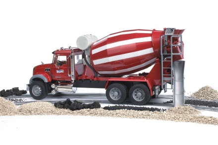 Machetă mack betonieră