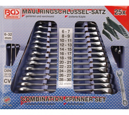 Set chei combinate 6-32 mm in cutie