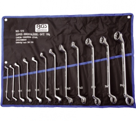 Set chei inelare cotite 6x7 - 27x32 mm