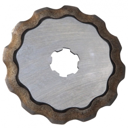 Placă cuţit cu întăritură