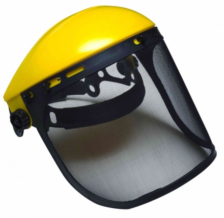 Mască de protecţie cu sită de oţel