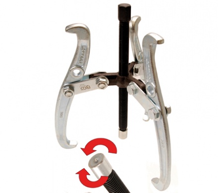 Presă rulmenţi 3 gheare 200 mm