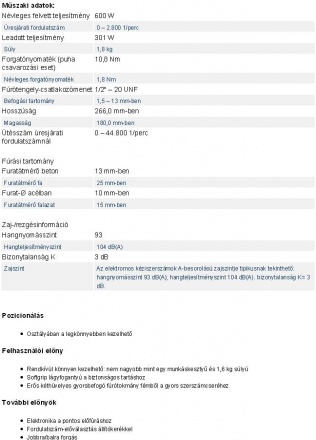 CIOCAN ROTOPERCUTOR GSB 13RE